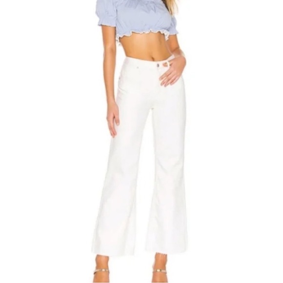 We The Free White Flare & Wide Leg Jeans - Picture 2 of 8